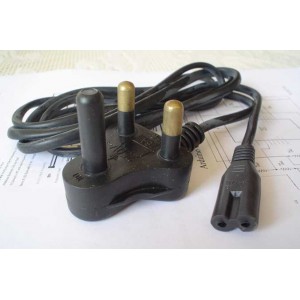 AC Cord Fig 8 to 3 Pin Plug
