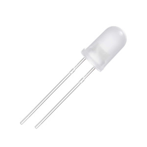 LED 5mm Red Frosted DIFF 2V 15mA 10mcd ERS220