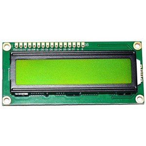 LCD 16X2 ( HD44780 ) Includes LED backlight
