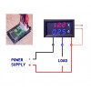 LED Digital Volt Panel meter 10 amp / 100v (Red & Blue)